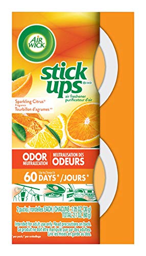 Product image of Air Wick Stick Ups Air Freshener Sparkling Citrus Quantity 2 ct Pack of 12